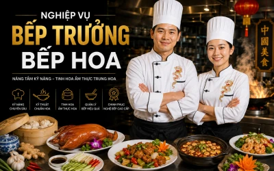 NGHIỆP VỤ BẾP TRƯỞNG BẾP HOA