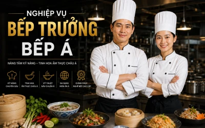 Nghiệp Vụ Bếp Trưởng Bếp Á