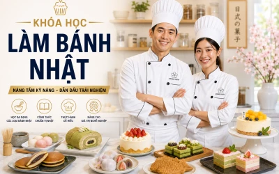 Khóa học làm bánh Nhật