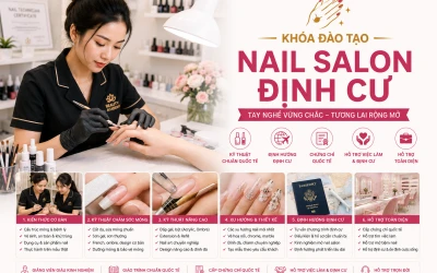 Khóa Đào Tạo Nail Salon Định Cư
