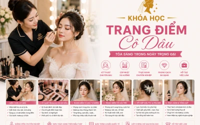 Khóa Học Trang Điểm Cô Dâu