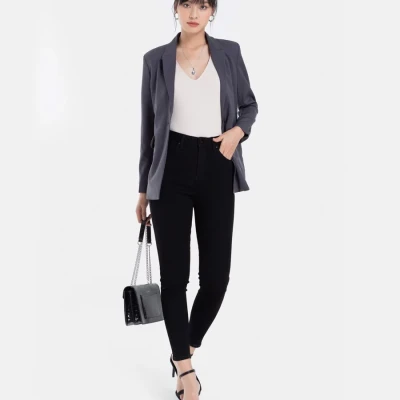 Quần Jean Skinny Basic Trơn
