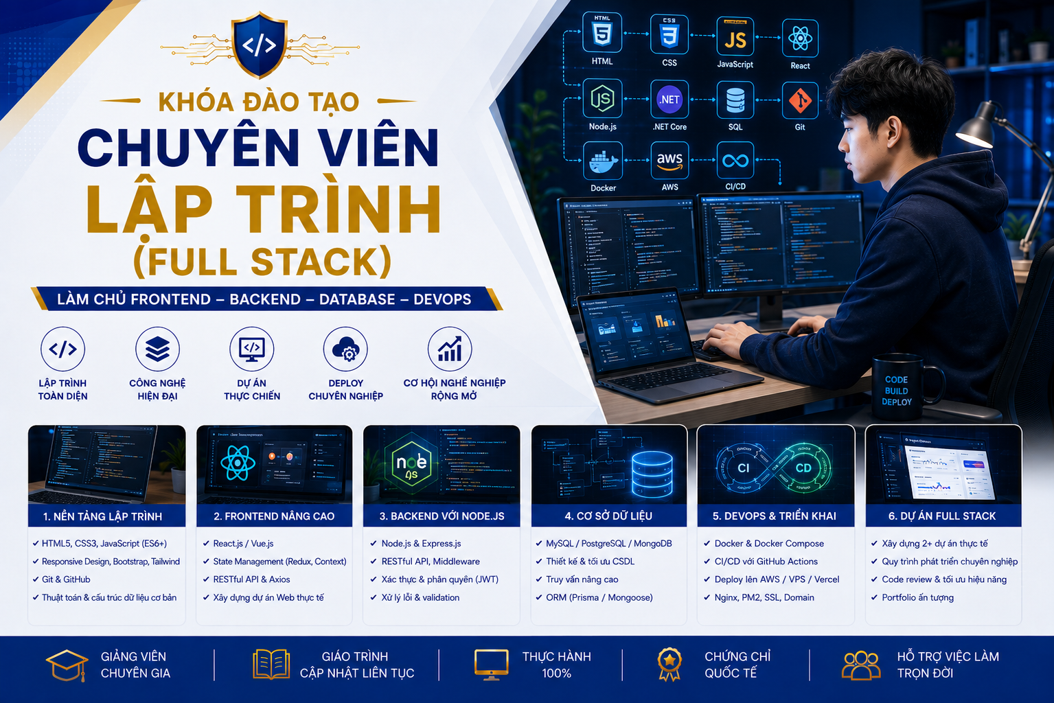 Chuyên Viên Lập Trình (Full Stack)
