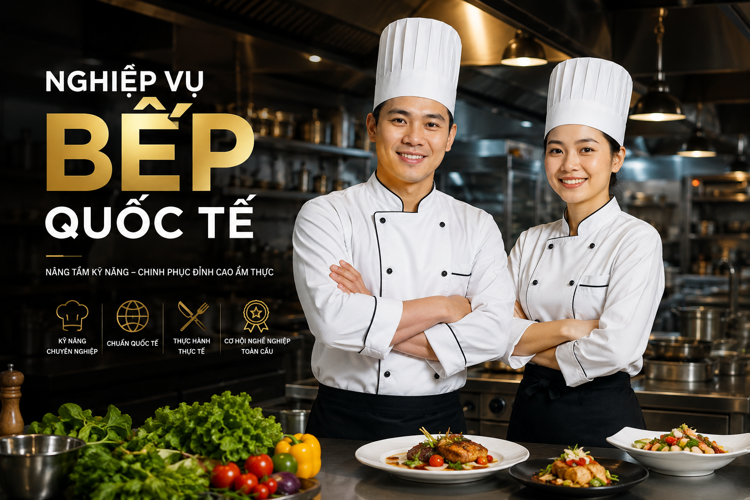 Nghiệp Vụ Bếp Quốc Tế