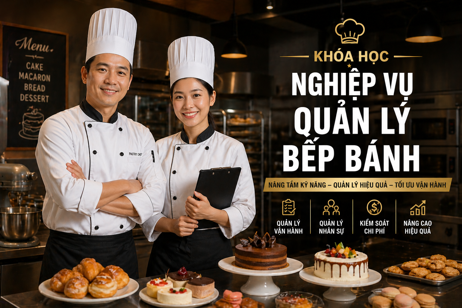 Nghiệp Vụ Quản Lý Bếp Bánh